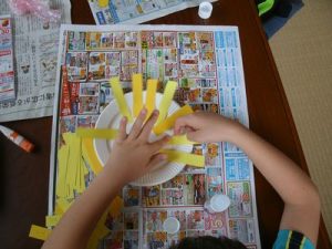 創作活動の様子